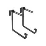 green basics balkonhaak metaal antraciet